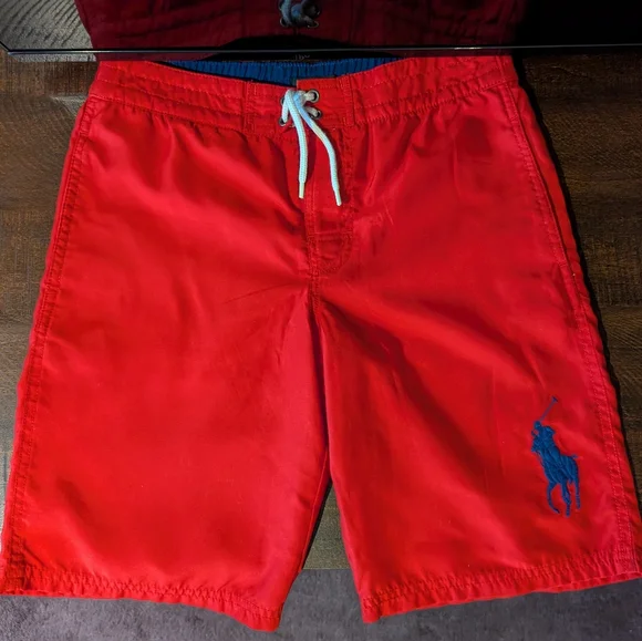 Boys Ralph Lauren Swim Trunks M - Picture 2 of 13